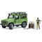 Автомоделі - Ігровий набір Bruder Land Rover Defender з фігуркою лісника (02587)#2