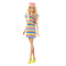 Куклы - Кукла Barbie Fashionistas с брекетами в полосатом платье (HJR96)#2