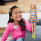 Куклы - Кукла Barbie Fashionistas с брекетами в полосатом платье (HJR96)#5