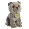 Мягкие животные - Мягкая игрушка AURORA Кошка шотландская вислоухая 20 см (210026A)#2