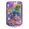 Куклы - Игровой набор Polly Pocket Стильный гардероб модницы синие волосы и собака (HKV88/1)#5
