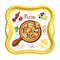 Дитячі кухні та побутова техніка - Набір посуду Tigres Піца на жовтому підносі (39896/2)#2