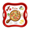 Дитячі кухні та побутова техніка - Набір посуду Tigres Піца на червоному підносі (39896/3)#2
