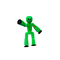 Фигурки персонажей - ​Фигурка для анимационного творчества Stikbot зеленая (TST616-23UAKDG)#2