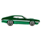 Автомоделі - Автомодель Hot Wheels Форсаж 1972 Ford Gran Torino Sport зелений (HNR88/HNR94)#4