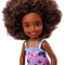 Ляльки - Лялька Barbie Челсі та друзі Темношкіра брюнетка у сукні з метеликами (DWJ33/HGT03)#4