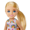 Ляльки - Лялька Barbie Челсі та друзі Блондинка у сукні з веселкою (DWJ33/HGT02)#4