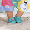 Одежда и аксессуары - Обувь для куклы Baby Born Сандали со значками зеленые (831809-1)#2