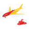 Транспорт и спецтехника - Самолет Dickie Toys Sky flyer с держателем (3342014)#2