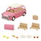 Аксесуари для фігурок - Ігровий набір Sylvanian Families Рожевий автомобіль для пікніка (5535)#2