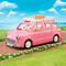 Аксесуари для фігурок - Ігровий набір Sylvanian Families Рожевий автомобіль для пікніка (5535)#5