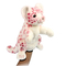 Мягкие животные - Игрушка-перчатка Hansa Puppet Снежный леопард розовый 32 см (4806021977781)#2