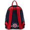 Рюкзаки та сумки - Рюкзак Loungefly Marvel Captain America Floral shield mini (MVBK0165)#3