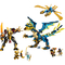 Конструкторы LEGO - Конструктор LEGO NINJAGO Дракон стихий против робота Владычицы (71796)#2