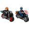 Конструкторы LEGO - Конструктор LEGO Marvel Super Heroes Мотоциклы Черной Вдовы и Капитана Америка (76260)#2