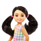 Ляльки - Лялька ​Barbie Челсі та друзі Брюнетка в сукні в клітинку (DWJ33/HKD91)#3