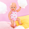 Одяг та аксесуари - Одяг для ляльки Baby Born Боді з зайкою (834237)#5