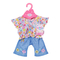 Одежда и аксессуары - Одежда для куклы Baby Born Цветочный джинс (832677)#2