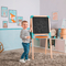 Детская мебель - Деревянный мольберт Smoby Toys Веселое обучение двухсторонний (410401)#5