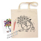 Набори для творчості - ​Набір для творчості Rosa Talent Екосумка-розмальовка Квітковий велосипед (N0003606)#2