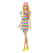 Куклы - ​Кукла Barbie Fashionistas с брекетами в полосатом платье (HPF73)#2