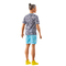 Ляльки - ​Лялька Barbie Fashionistas Кен в футболці з візерунком пейслі (HPF80)#3