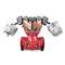Роботы - Игровой набор Silverlit Ycoo Работы Мегабоксеры (88068)#2