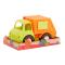 Машинки для малюків - Баттатомобіль Battat Еко-сміттєвоз лайм-помаранч (BX2245D)#4
