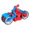 Фигурки персонажей - Игровой набор Spider-Man Спайдер Мэн на мотоцикле (F6899)#4