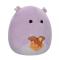 Мягкие животные - ​Мягкая игрушка Squishmallows Бегемот Ханна 19 см (SQVA00859)#2