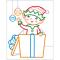 Товары для рисования - Цветовые раскраски Ranok Санта и друзья (АРТ18712У)#2