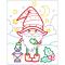Товари для малювання - Кольорові зафарбовки Ranok Санта і друзі (АРТ18712У)#4