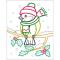 Товари для малювання - Кольорові зафарбовки Ranok Санта і друзі (АРТ18712У)#5