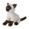 Мягкие животные - Мягкая игрушка Nicotoy Котенок, который сидит черно-белый 28 см (5833052/2)#2