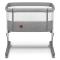 Манежи, ходунки - Приставная кроватка Lionelo Aurora grey concrete (LO-AURORA GREY CONCRETE)#3