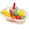 Детские кухни и бытовая техника - Игровой набор New classic toys Корзина с фруктами (10588)#2