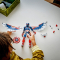 Конструктори LEGO - Конструктор LEGO Marvel Фігурка Нового Капітана Америка для складання (76296)#4
