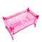 Мебель и домики - Кроватка для куклы Shantou Jinxing Plap house розовая (CS7860)#2