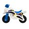 Беговелы - Мотоцикл Doloni Мотобайк Полиция бело-синий (0139/51)#2