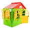 Игровые комплексы, качели, горки - Игровой домик Doloni желто-зеленый (02550/13)#3