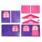 Ігрові комплекси, гойдалки, гірки - Ігровий будиночок Doloni фіолетово-рожевий (02550/10)#4