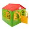 Игровые комплексы, качели, горки - Игровой домик Doloni зелено-красный (02550/3)#3