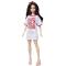 Ляльки - Лялька Barbie Fashionistas в блискучій сукні-футболці (HRH12)#2