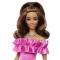 Ляльки - Лялька Barbie Fashionistas в рожевій мінісукні з рюшами (HRH15)#3