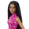 Ляльки - Лялька Barbie Fashionistas в рожевому топі з зірковим принтом (HRH13)#3