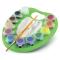 Канцтовари - Набір фабр Crayola Washable з палітрою та пензликом 12 кольорів (54-1066)#2