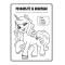 Товары для рисования - Раскраска Перо My Little Pony (123491)#3