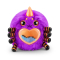 М'які тварини - М’яка іграшка-сюрприз Rainbocorns-D Monstercorn surprise (9297D)#3