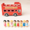 Машинки для малюків - Ігровий набір New Classic Toys Екскурсійний автобус з 9 фігурками (11970)#5