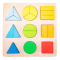 Развивающие игрушки - Пазл-сортер New Classic Toys с геометрическими фигурами (10465)#2